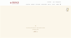 Desktop Screenshot of princejewellery.com